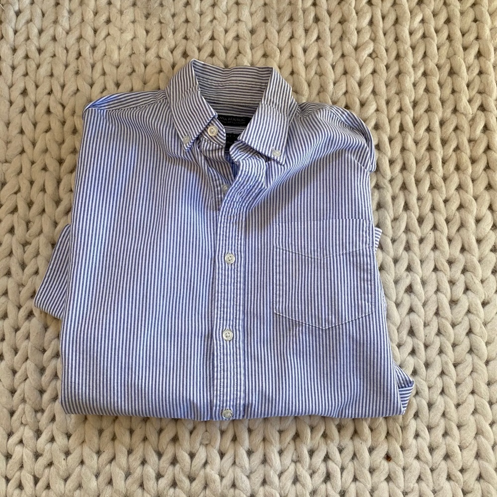 Banana republic Oxford button down small